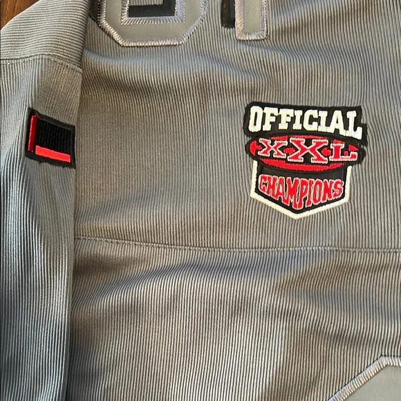 FUBU Gray Jersey with Black Accents - Picture 3 of 5